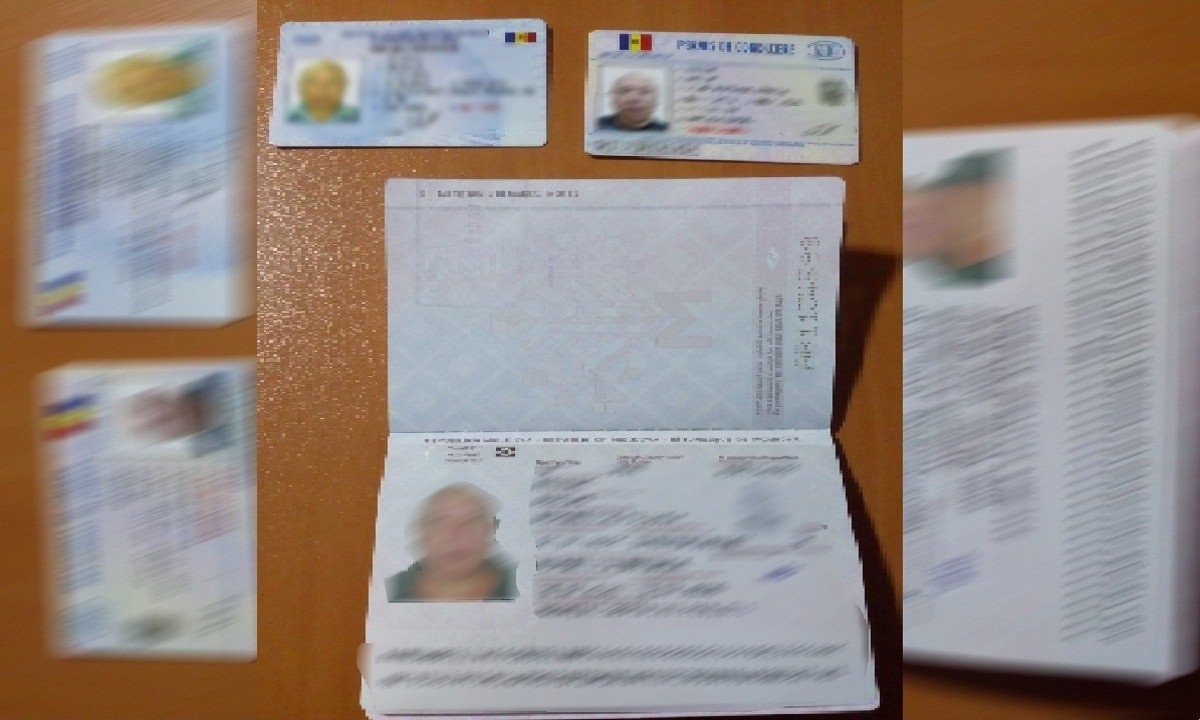 FOTO // Un moldovean a fost prins cu acte false în România